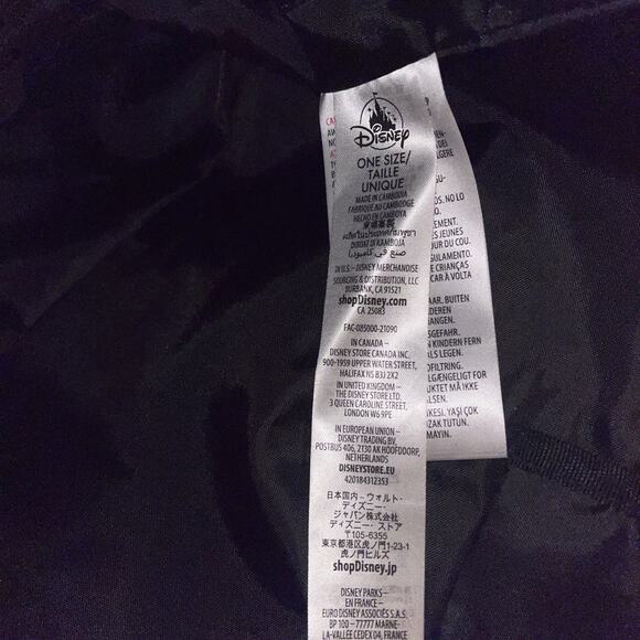 Disney Parks Halloween 2021 Pumpkin Mickey Minnie Mouse Black/Orange Tote Bag - Picture 4 of 4